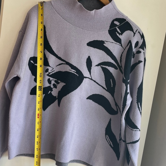 Anthropologie Cary’s Mock-Neck Turtleneck Sweater Size Small NWT - Picture 7 of 11